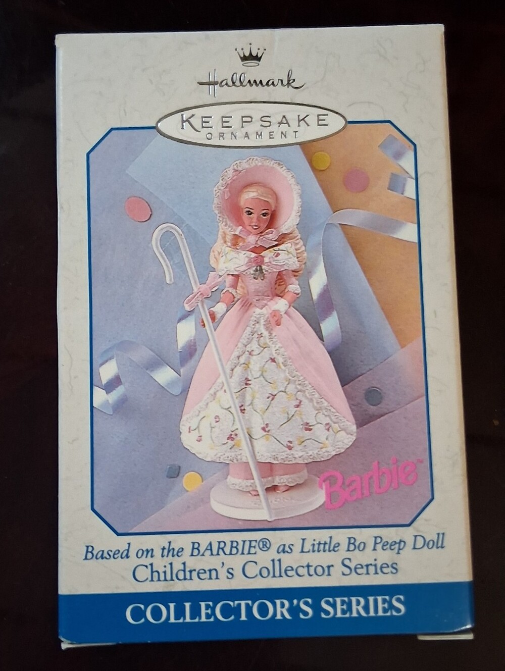 Hallmark Barbie Little Bo Peep Ornament - Pink & White